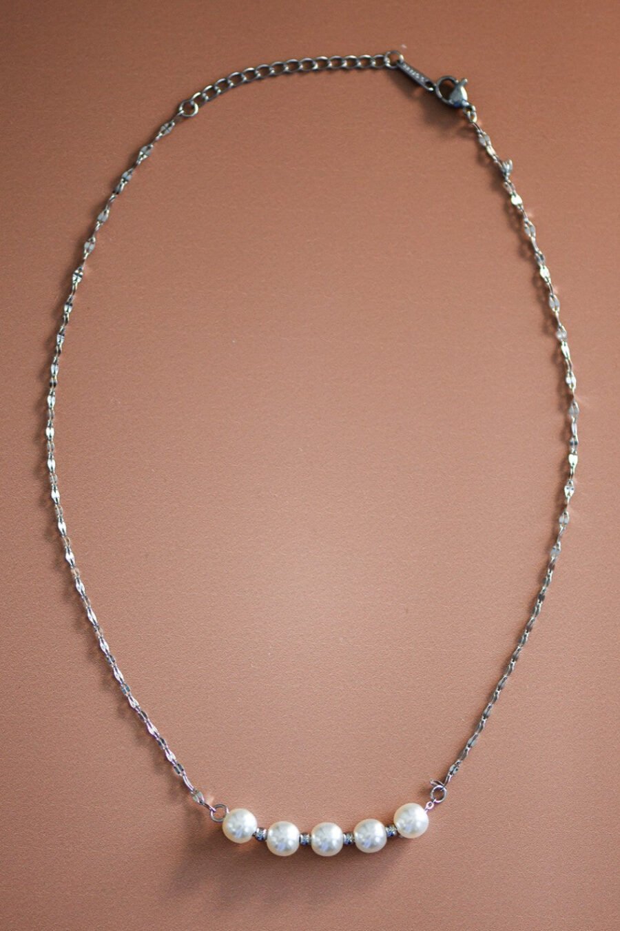 Tarnish-Resistant Waterproof Stainless Steel Chain Necklace - 7236